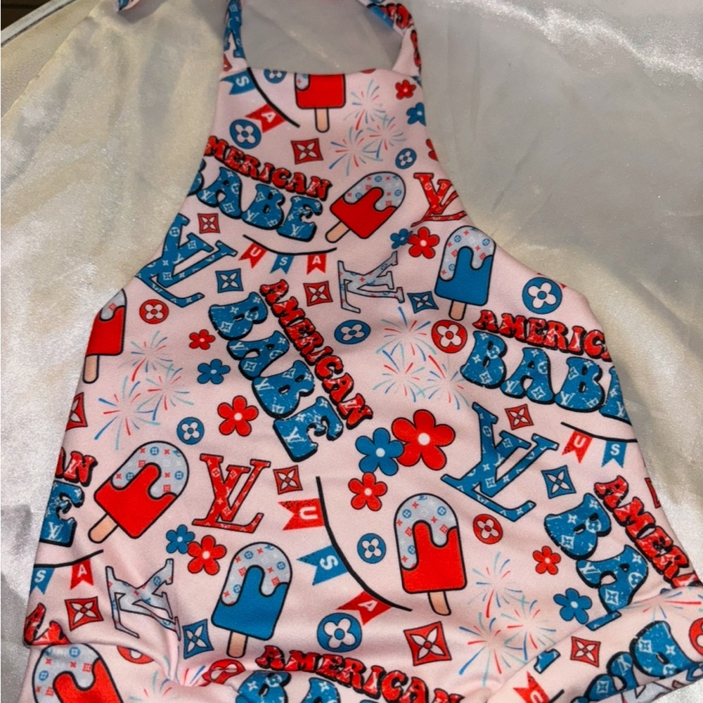 Kids Apron - Red, Blue, Pink